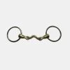 French Equestrian Jump'in Low Port French Link Loose Ring Bit Horse Bits