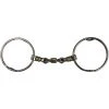 French Equestrian Horse Bits Jump'in Large Ring Gag Bit With Rollers