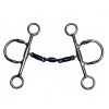French Equestrian Horse Bits Jump'in Waterford Blue Steel Elevator Gag Bit