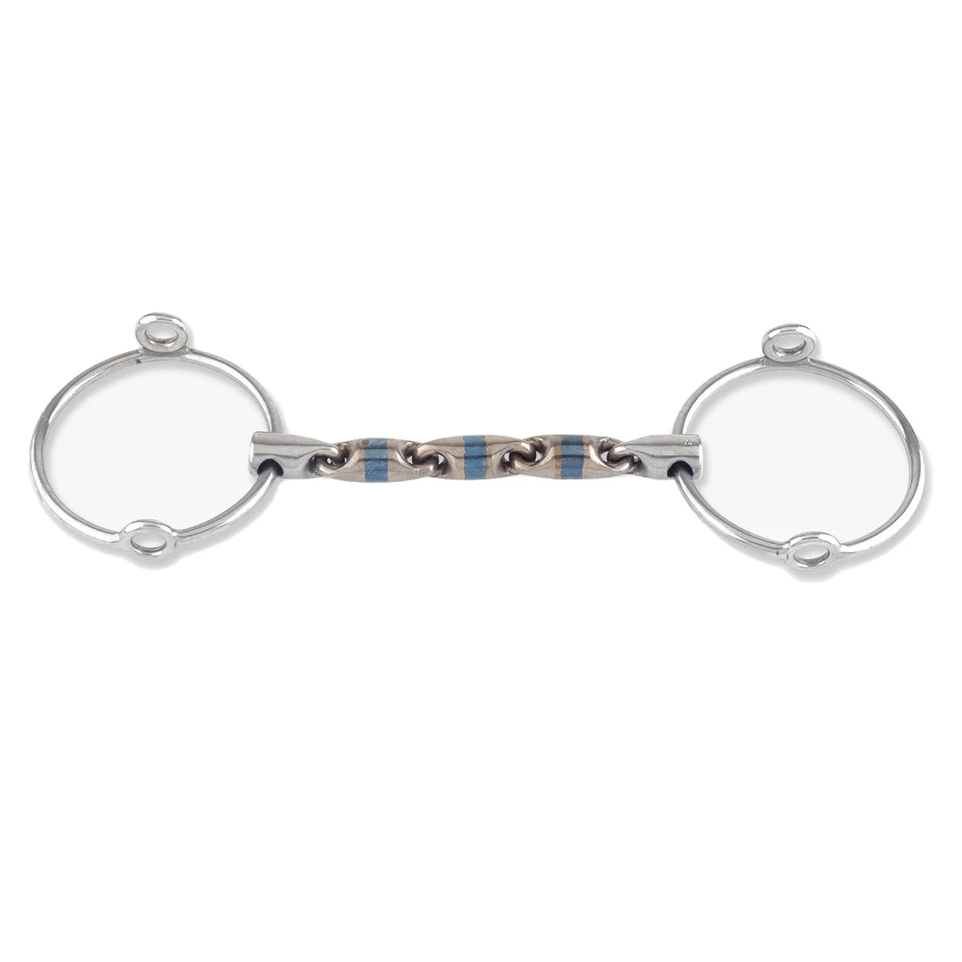 Equine Industries Trust Sweet Iron Loose Ring Gag Waterford 3 Equine Industries Trust Sweet Iron Loose Ring Gag Waterford