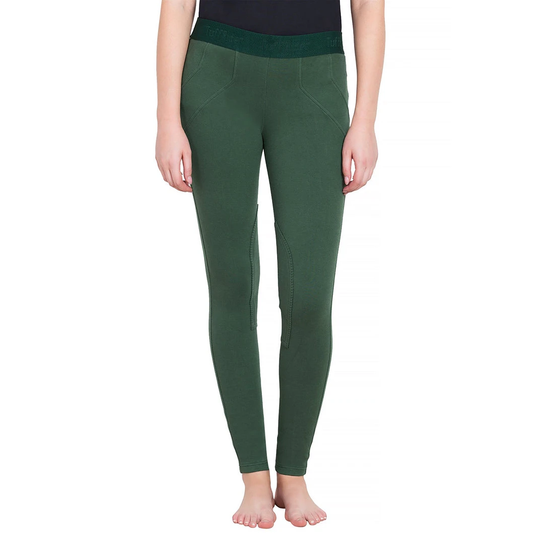 JPC Equestrian TuffRider Ladies Cotton Schooling Tights Breeches 8 JPC Equestrian TuffRider Ladies Cotton Schooling Tights Breeches