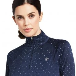 Baselayers Ariat Women's Sunstopper 2.0 1/4 Zip Baselayer Long Sleeve 57 Baselayers Ariat Women's Sunstopper 2.0 1/4 Zip Baselayer Long Sleeve