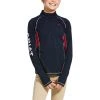 Ariat Youth Lowell 2.0 1/4 Zip Long Sleeve Baselayer Solids Baselayers