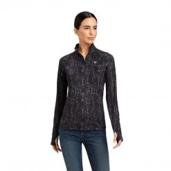 Ariat Women's Lowell 2.0 1/4 Zip Long Sleeve Baselayer Prints