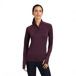 Ariat Women's Lowell 2.0 1/4 Zip Long Sleeve Baselayer Solids
