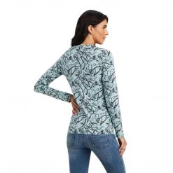 Ariat Women's Melange Print Long Sleeve Shirt