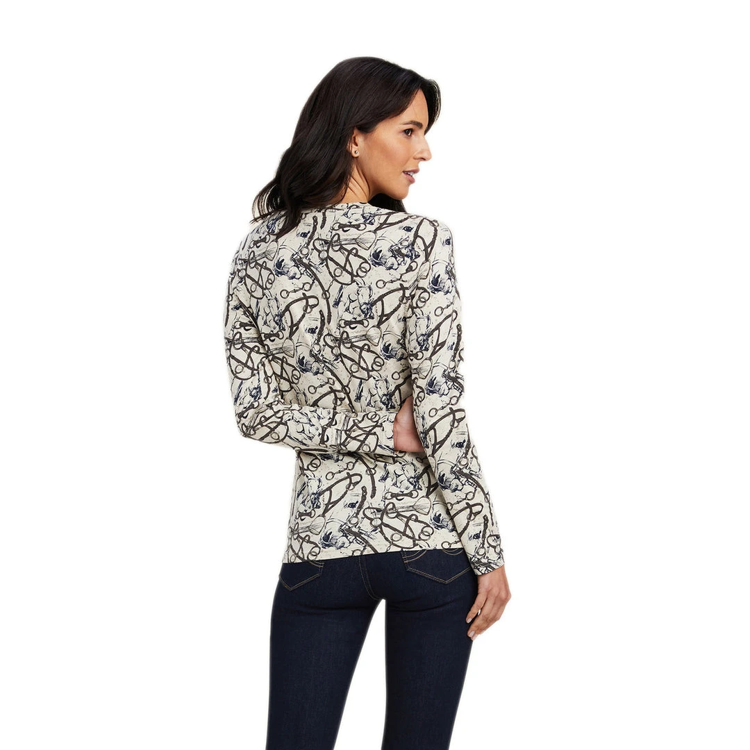 Ariat Women's Melange Print Long Sleeve Shirt 7 Ariat Women's Melange Print Long Sleeve Shirt