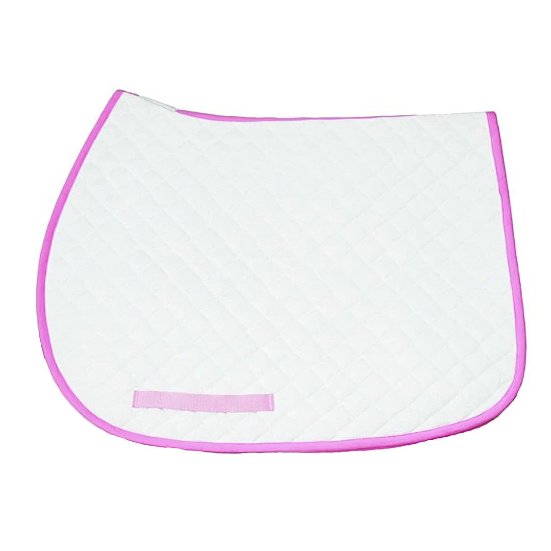 JPC Equestrian TuffRider Basic All Purpose Saddle Pad With Trim Saddle Pads & Fittings 7 JPC Equestrian TuffRider Basic All Purpose Saddle Pad With Trim Saddle Pads & Fittings