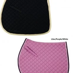 JPC Equestrian Saddle Pads & Fittings TuffRider Basic All Purpose Pad With Trim And Piping