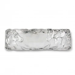 Arthur Court Horse Oblong Tray