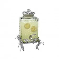 Equestrian Decor Arthur Court Equestrian Beverage Server - Wild Horses