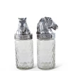 Arthur Court Salt And Pepper Set - Horse Head Equestrian Decor