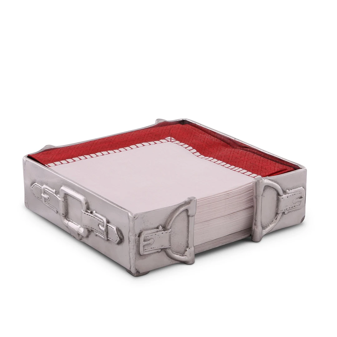 Equestrian Decor Arthur Court Equestrian Luncheon Napkin Box 4 Equestrian Decor Arthur Court Equestrian Luncheon Napkin Box