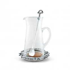 Arthur Court Equestrian Pitcher Set