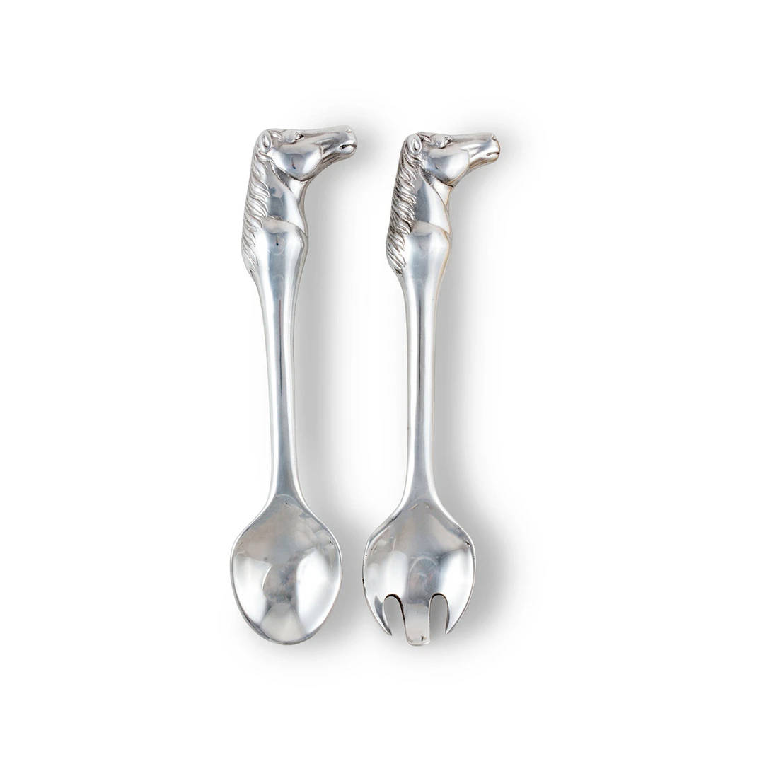 Arthur Court Horse Figural Serving Set - Set Of 2 3 Arthur Court Horse Figural Serving Set - Set Of 2