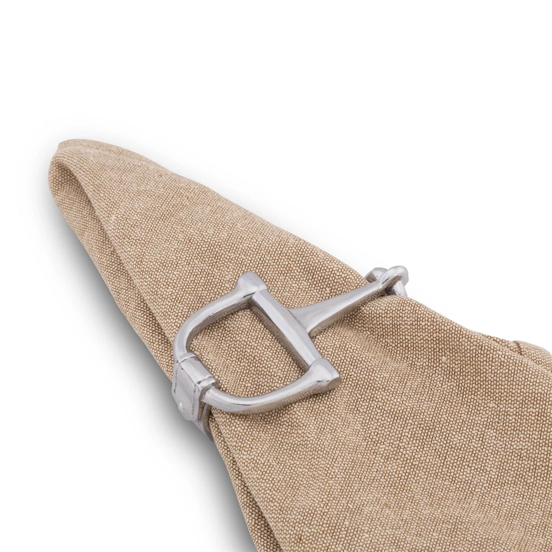 Arthur Court Bit Napkin Ring Set Equestrian Decor 3 Arthur Court Bit Napkin Ring Set Equestrian Decor