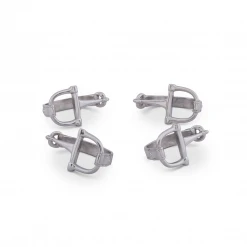 Arthur Court Bit Napkin Ring Set Equestrian Decor