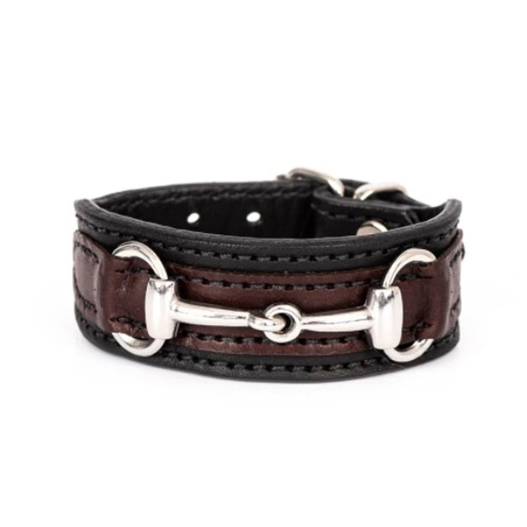 Perri's Leather Jewelry Perri's Padded Bit Bracelet 3 Perri's Leather Jewelry Perri's Padded Bit Bracelet
