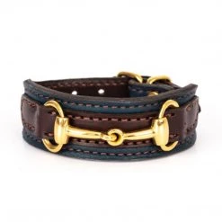 Perri's Leather Jewelry Perri's Padded Bit Bracelet 13 Perri's Leather Jewelry Perri's Padded Bit Bracelet