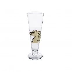 Arthur Court Equestrian Pilsner - 24K Gold Plate Horse Equestrian Decor
