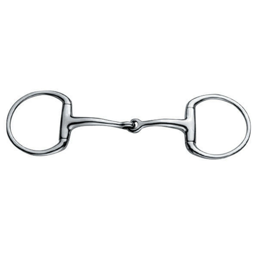 Weatherbeeta JP Korsteel Stainless Steel Jointed Eggbutt Snaffle Bit 3 Weatherbeeta JP Korsteel Stainless Steel Jointed Eggbutt Snaffle Bit