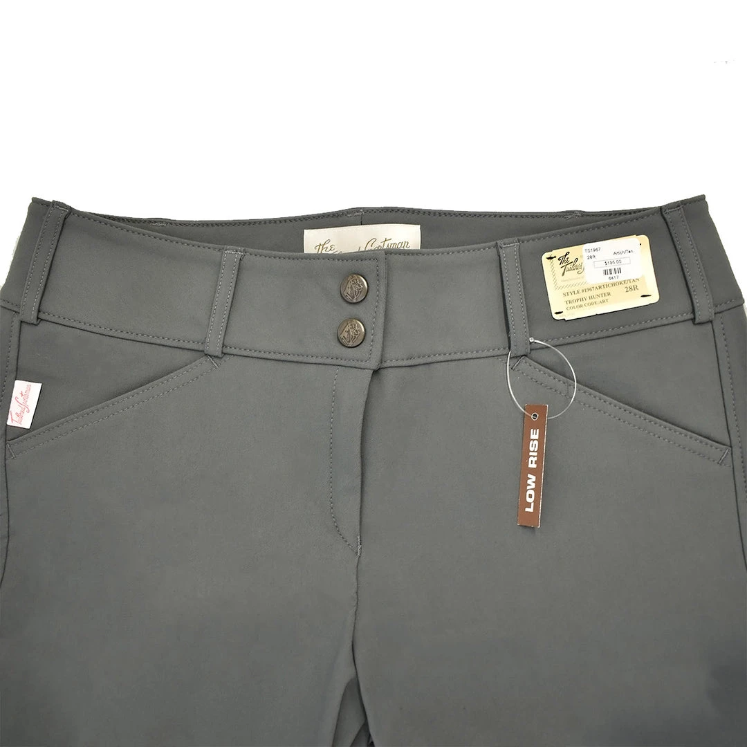 Tailored Sportsman Low Rise Front Zip Vintage Knee Patch Breeches 4 Tailored Sportsman Low Rise Front Zip Vintage Knee Patch Breeches