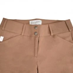 Tailored Sportsman Low Rise Front Zip Vintage Knee Patch Breeches 40 Tailored Sportsman Low Rise Front Zip Vintage Knee Patch Breeches