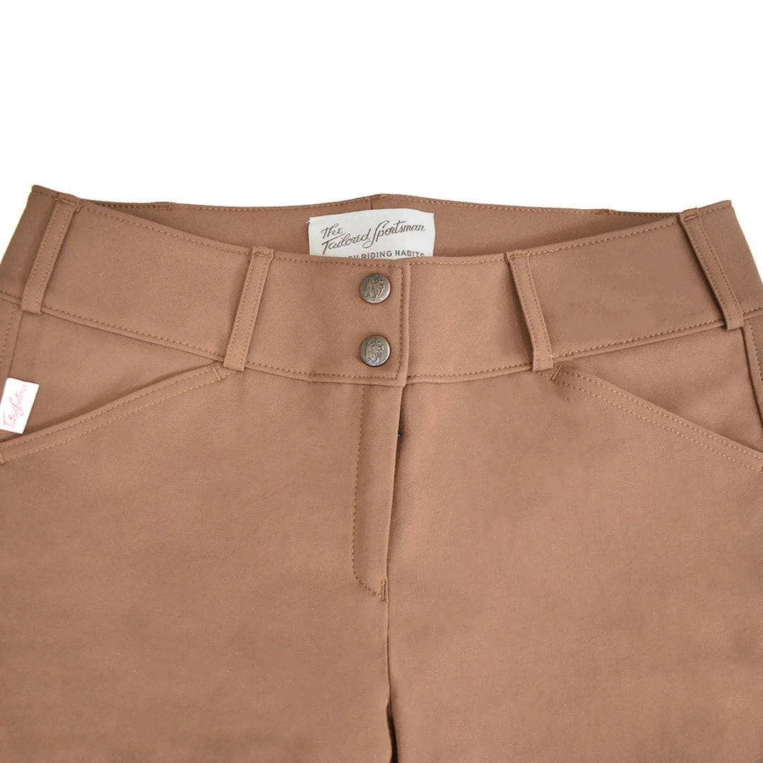 Tailored Sportsman Low Rise Front Zip Vintage Knee Patch Breeches 12 Tailored Sportsman Low Rise Front Zip Vintage Knee Patch Breeches