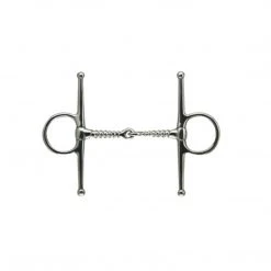 Intrepid Coronet Corkscrew Full Cheek Snaffle Bit Horse Bits