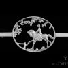 Designs By Loriece Loriece Horse Brooch Pin Ride In The Park