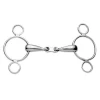 Weatherbeeta Horse Bits Korsteel Stainless Steel French Link 2 Ring Dutch Gag Bit