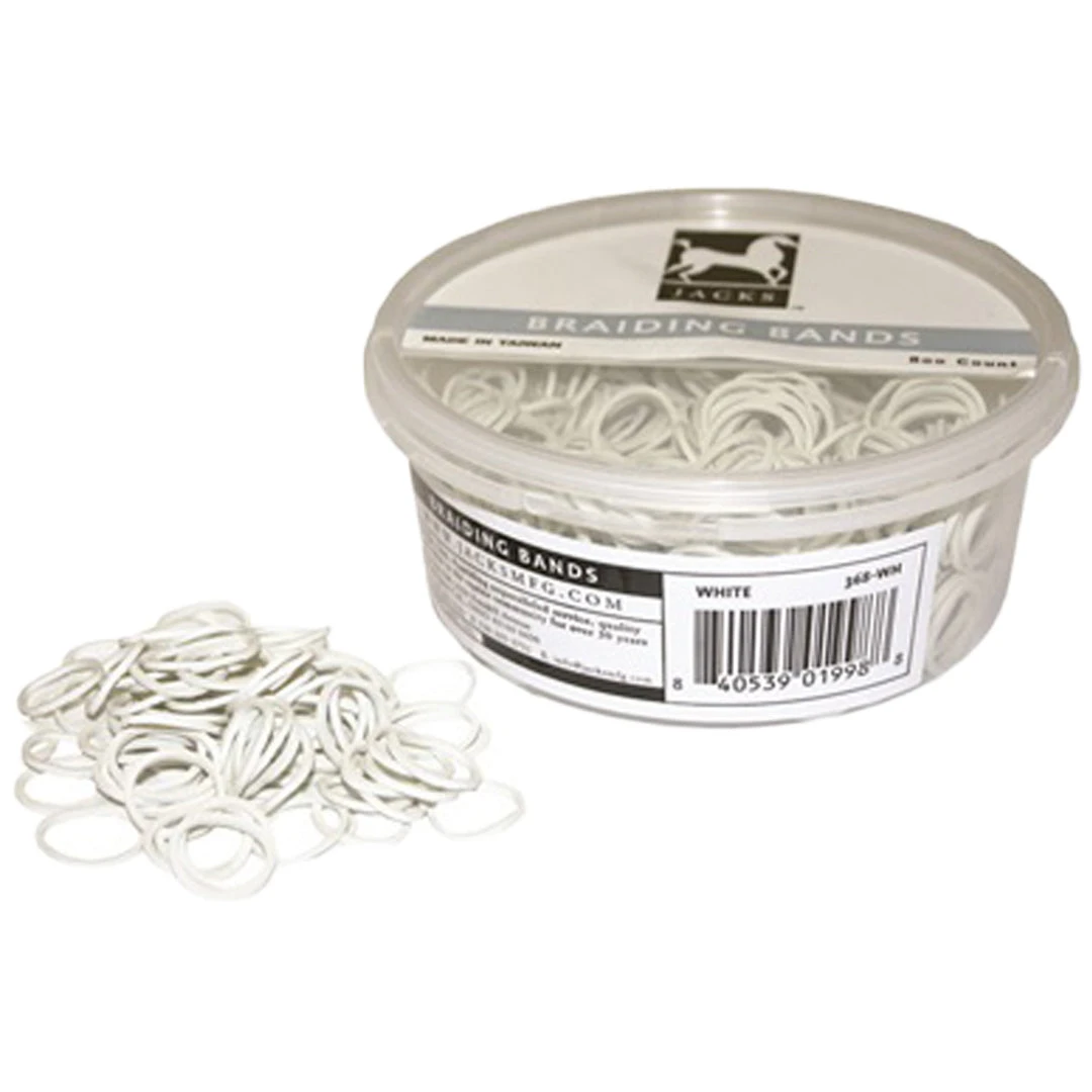 Jacks Mfg Grooming Braiding Bands - 800 Count 5 Jacks Mfg Grooming Braiding Bands - 800 Count