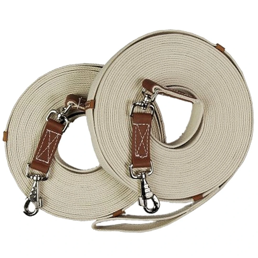English Riding Supply Centaur Poly-Cotton Web Long Lines 3 English Riding Supply Centaur Poly-Cotton Web Long Lines