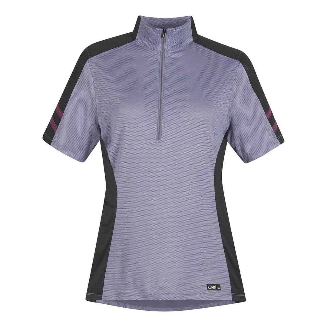 Kerrits Women's Aire Ice Fil Short Sleeve Shirt - Solid 4 Kerrits Women's Aire Ice Fil Short Sleeve Shirt - Solid