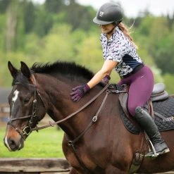 Kerrits Kids Aire Ice Fil Short Sleeve Shirt Print Children's Tops