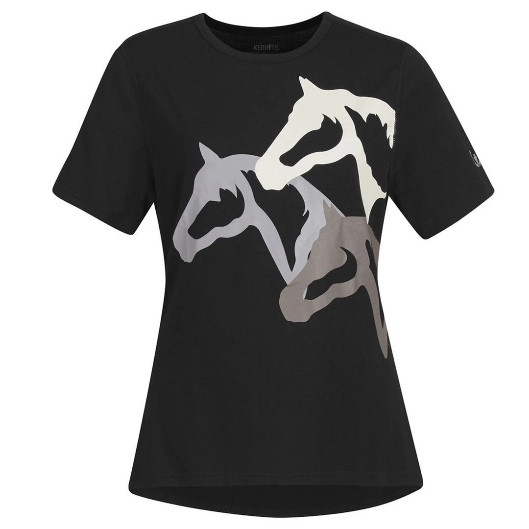 Kerrits Women's Head Turner Tee Shirts & Tops 5 Kerrits Women's Head Turner Tee Shirts & Tops