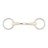 English Riding Supply Happy Mouth Thin Double Jointed Loose Ring With Roller Mouth Bit Horse Bits 1 English Riding Supply Happy Mouth Thin Double Jointed Loose Ring With Roller Mouth Bit Horse Bits