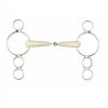 English Riding Supply Happy Mouth 3-Ring Jointed Mouth Gag Bit Horse Bits