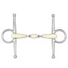 English Riding Supply Happy Mouth Double Jointed Roller Mouth Full Cheek Horse Bits 2 English Riding Supply Happy Mouth Double Jointed Roller Mouth Full Cheek Horse Bits