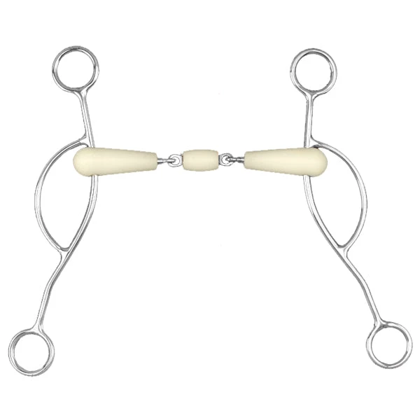 English Riding Supply Horse Bits Happy Mouth Pessoa Double Jointed Mouth American Gag 3 English Riding Supply Horse Bits Happy Mouth Pessoa Double Jointed Mouth American Gag