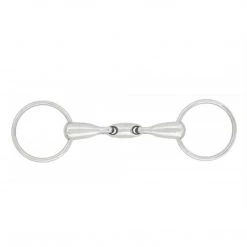 English Riding Supply Centaur Loose Ring Oval Mouth Bit