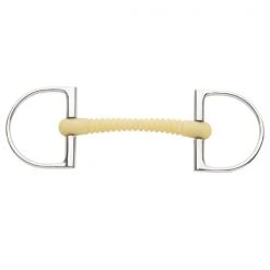 English Riding Supply Happy Mouth Ribbed Bar Mouth Pro King Dee Bit