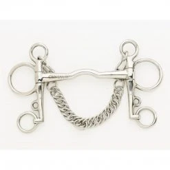 English Riding Supply Centaur Stainless Steel Polo Pelham Bit Horse Bits