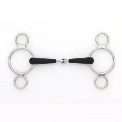 English Riding Supply Centaur Eco Pure 2 Ring Gag Jointed Bit Horse Bits