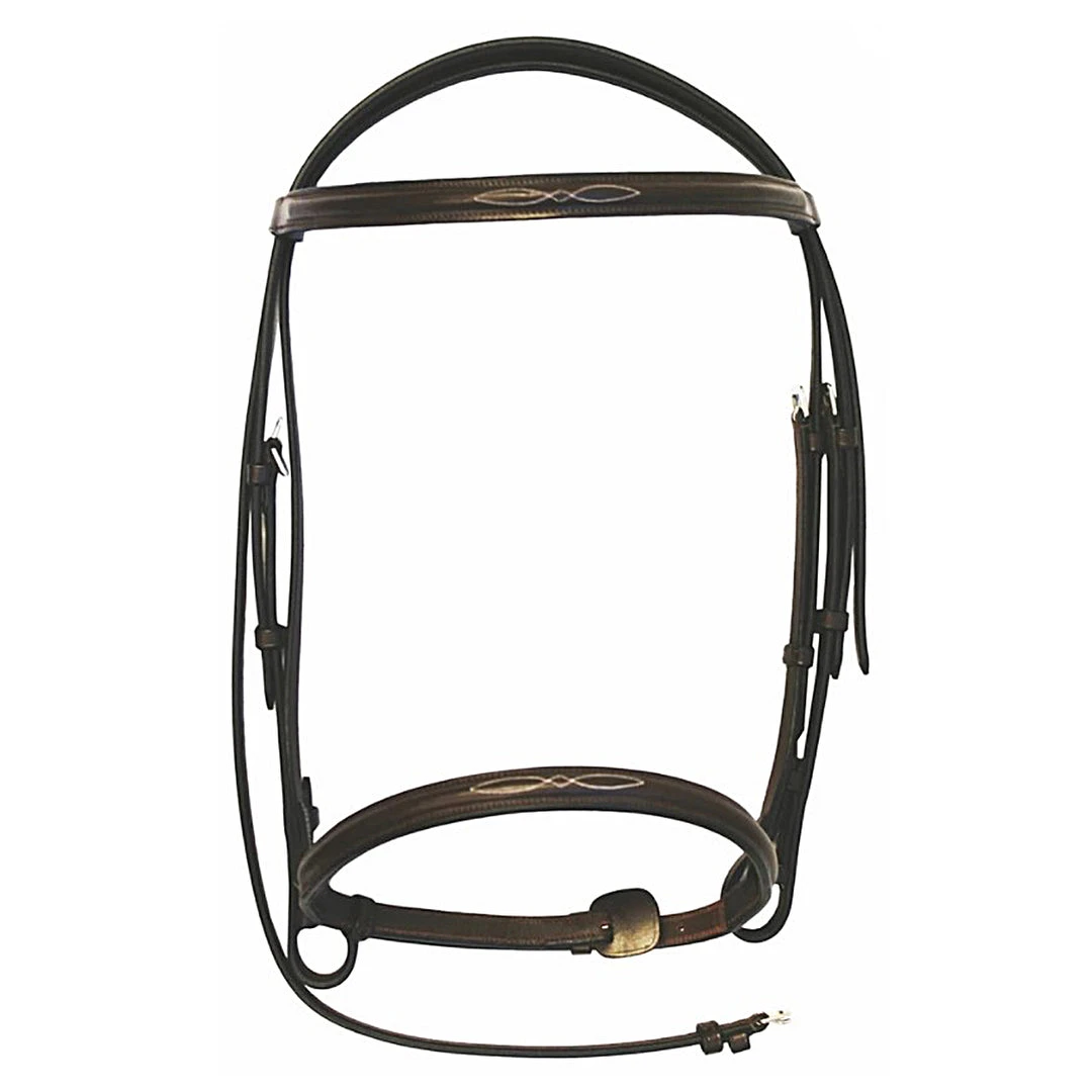JPC Equestrian HDR Advantage Fancy Raised Snaffle Bridle With Laced Reins English Bridles 3 JPC Equestrian HDR Advantage Fancy Raised Snaffle Bridle With Laced Reins English Bridles