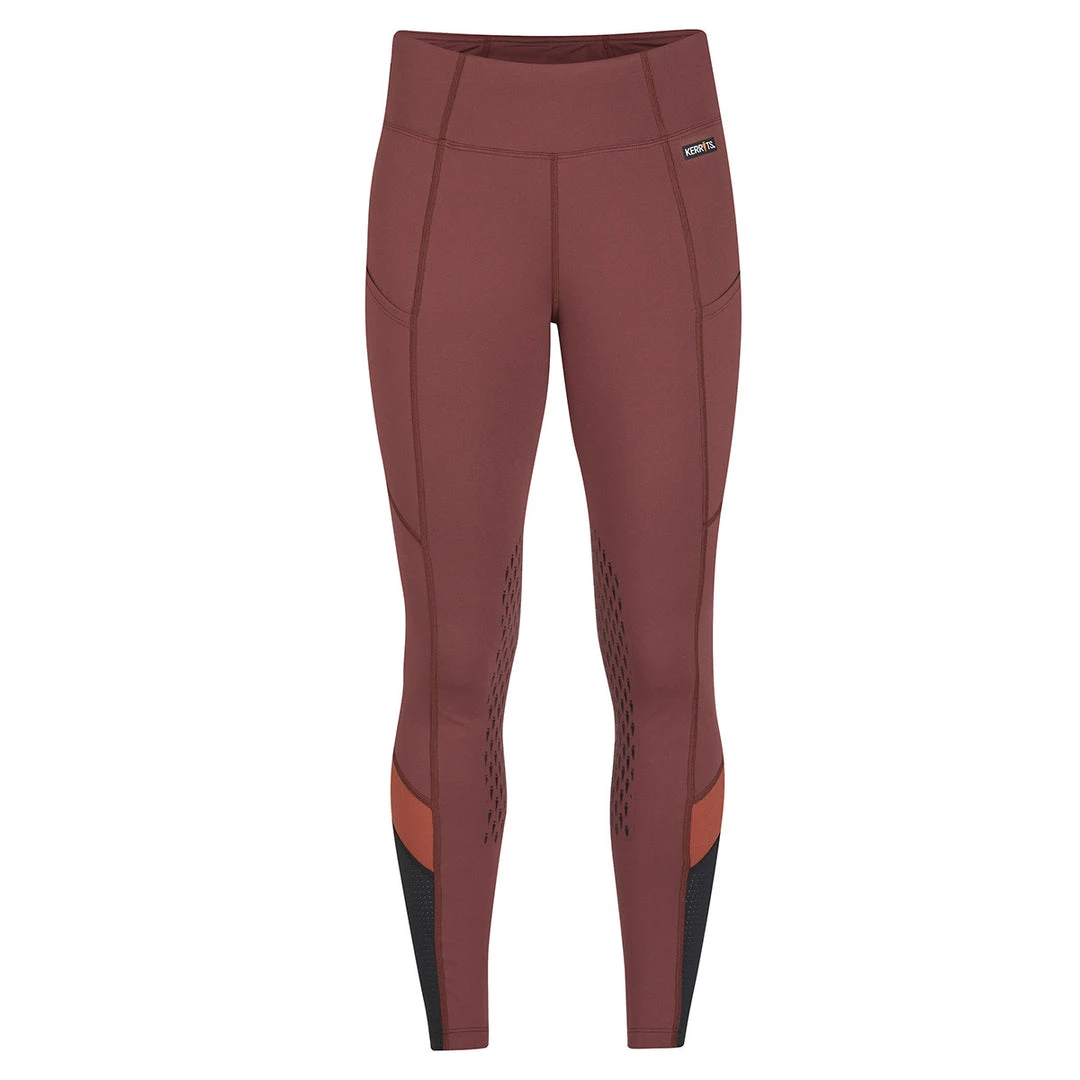 Kerrits Women's Freestyle Knee Patch Pocket Tight Breeches 10 Kerrits Women's Freestyle Knee Patch Pocket Tight Breeches