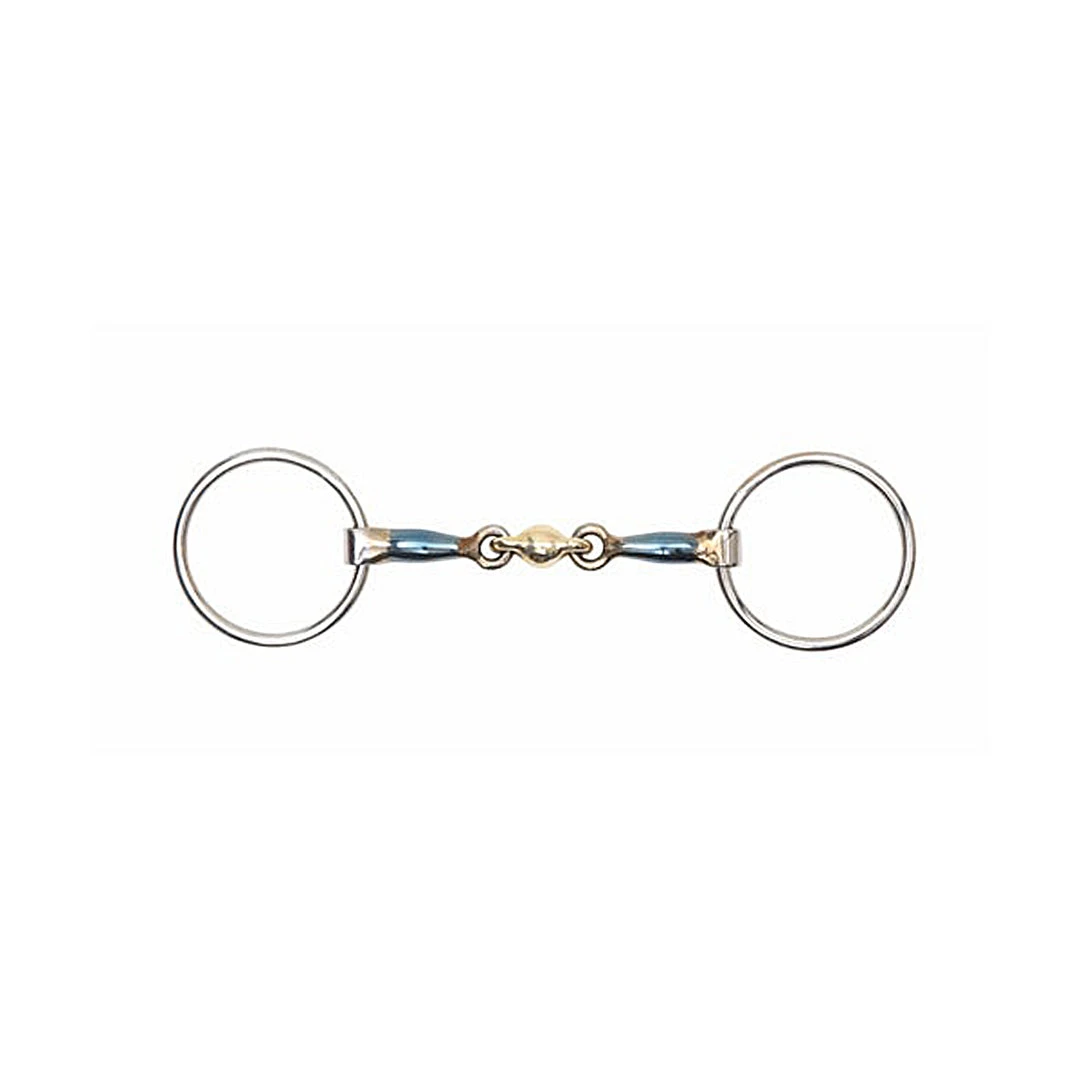 Shires Equestrian Products Shires Blue Sweet Iron Loose Ring With Lozenge Bit 3 Shires Equestrian Products Shires Blue Sweet Iron Loose Ring With Lozenge Bit