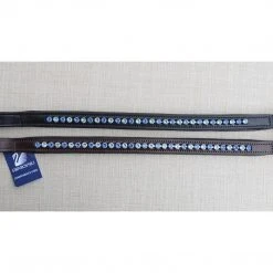 English Bridles Red Barn By KL Select True Blue Browband