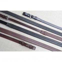 Red Barn By KL Select Rubber Reins