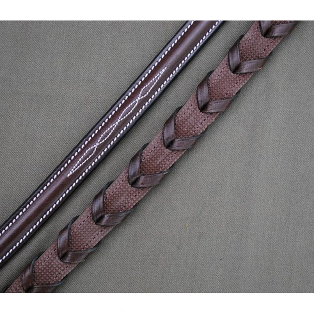 Red Barn By KL Select Stealth Laced Reins 3 Red Barn By KL Select Stealth Laced Reins